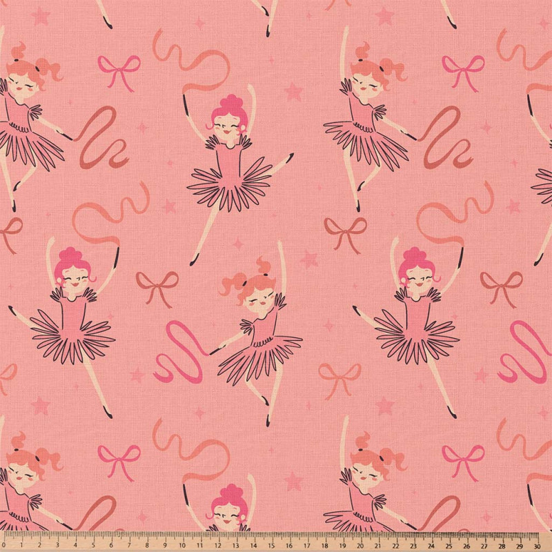 Printed Cotton AXELLE Pink / Candy